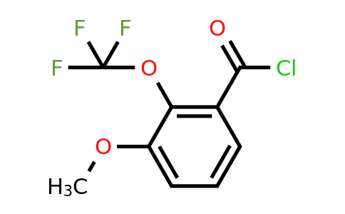 1261457-43-5 | 3-Methoxy-2-(trifluoromethoxy)benzoyl chloride