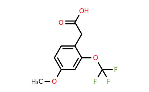 1261457-55-9 | 4-Methoxy-2-(trifluoromethoxy)phenylacetic acid