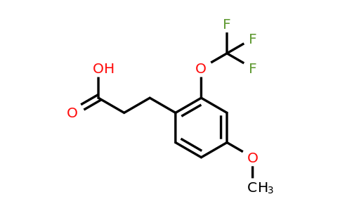 1261457-88-8 | 3-(4'-Methoxy-2'-(trifluoromethoxy)phenyl)propionic acid