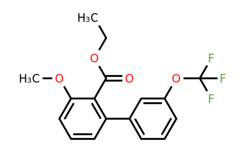 1261457-95-7 | Ethyl 3-methoxy-3'-(trifluoromethoxy)biphenyl-2-carboxylate