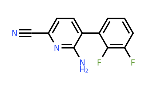 1261458-45-0 | 6-Amino-5-(2,3-difluorophenyl)picolinonitrile