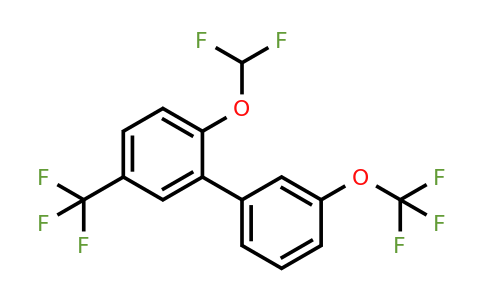 1261458-71-2 | 2-(Difluoromethoxy)-3'-(trifluoromethoxy)-5-(trifluoromethyl)biphenyl