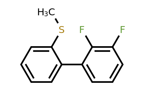 1261459-02-2 | 2,3-Difluoro-2'-methylsulfanylbiphenyl