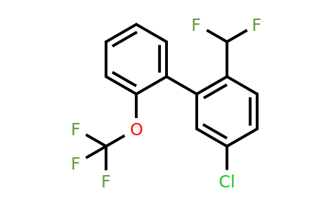 1261459-15-7 | 5-Chloro-2-(difluoromethyl)-2'-(trifluoromethoxy)biphenyl