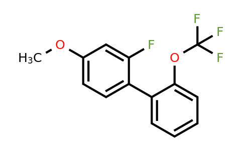 2-Fluoro-4-methoxy-2'-(trifluoromethoxy)biphenyl