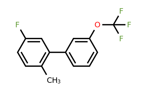 1261459-34-0 | 5-Fluoro-2-methyl-3'-(trifluoromethoxy)biphenyl