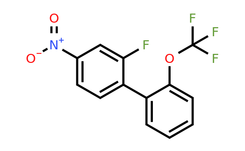 1261459-59-9 | 2-Fluoro-4-nitro-2'-(trifluoromethoxy)biphenyl