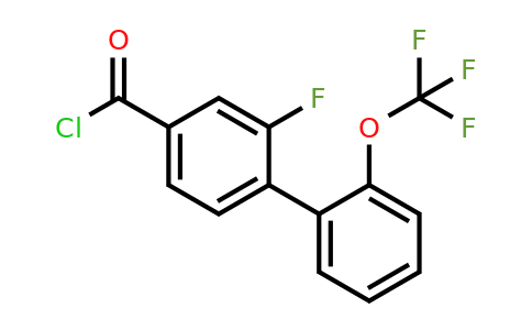 1261459-95-3 | 2-Fluoro-2'-(trifluoromethoxy)biphenyl-4-carbonyl chloride