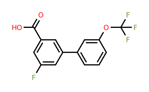 1261460-04-1 | 5-Fluoro-3-(3-trifluoromethoxyphenyl)benzoic acid