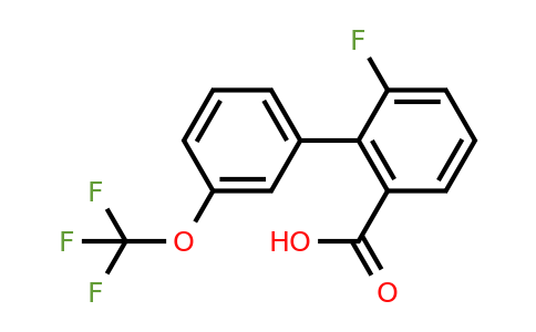1261460-08-5 | 6-Fluoro-3'-(trifluoromethoxy)biphenyl-2-carboxylic acid
