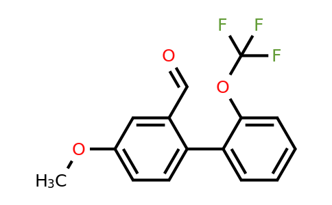 1261462-59-2 | 4-Methoxy-2'-(trifluoromethoxy)biphenyl-2-carboxaldehyde