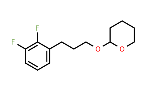 1261463-31-3 | 2-(3-(2,3-Difluorophenyl)propoxy)-tetrahydro-2H-pyran
