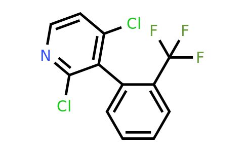 2,4-Dichloro-3-(2-(trifluoromethyl)phenyl)pyridine