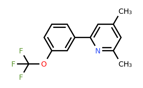1261464-01-0 | 2,4-Dimethyl-6-(3-(trifluoromethoxy)phenyl)pyridine