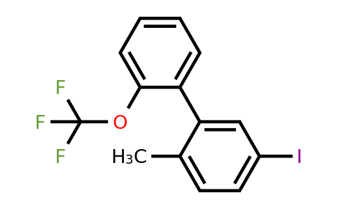 1261464-48-5 | 5-Iodo-2-methyl-2'-(trifluoromethoxy)biphenyl