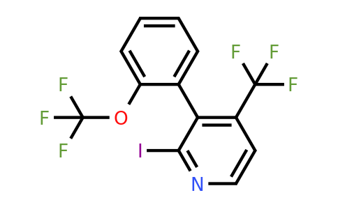 1261464-52-1 | 2-Iodo-3-(2-(trifluoromethoxy)phenyl)-4-(trifluoromethyl)pyridine