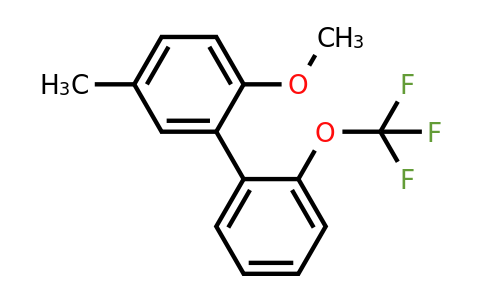 1261464-83-8 | 2-Methoxy-5-methyl-2'-(trifluoromethoxy)biphenyl