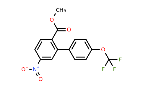 1261465-07-9 | Methyl 5-nitro-4'-(trifluoromethoxy)biphenyl-2-carboxylate