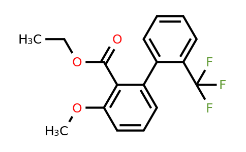 1261465-42-2 | 3-Methoxy-2'-(trifluoromethyl)biphenyl-2-carboxylic acid ethyl ester