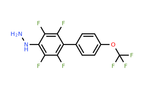 1261465-73-9 | (2,3,5,6-Tetrafluoro-4'-(trifluoromethoxy)biphenyl-4-yl)-hydrazine