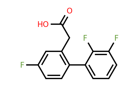 1261465-76-2 | 4,2',3'-Trifluorobiphenyl-2-acetic acid