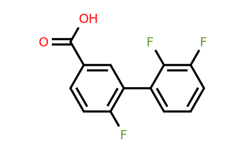 1261465-79-5 | 3-(2,3-Difluorophenyl)-4-fluorobenzoic acid