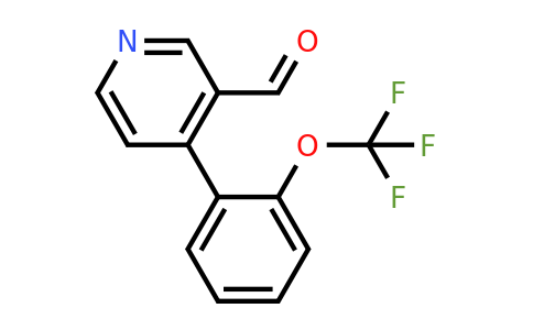1261465-91-1 | 4-(2-(Trifluoromethoxy)phenyl)nicotinaldehyde