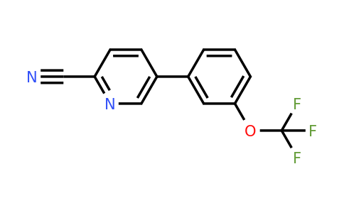 1261465-94-4 | 5-(3-(Trifluoromethoxy)phenyl)picolinonitrile