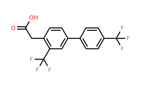 1261466-11-8 | 3,4'-Bis(trifluoromethyl)biphenyl-4-acetic acid