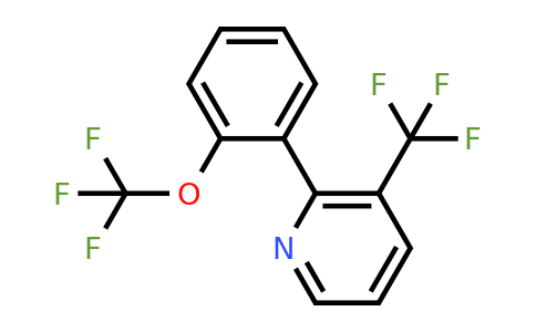 1261466-36-7 | 2-(2-(Trifluoromethoxy)phenyl)-3-(trifluoromethyl)pyridine