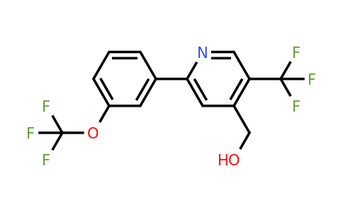 1261466-43-6 | 2-(3-(Trifluoromethoxy)phenyl)-5-(trifluoromethyl)pyridine-4-methanol