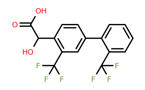 1261466-61-8 | (3,2'-Bis(trifluoromethyl)biphenyl-4-yl)-hydroxy-acetic acid