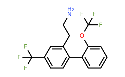 1261466-81-2 | 2'-(Trifluoromethoxy)-4-(trifluoromethyl)biphenyl-2-ethylamine