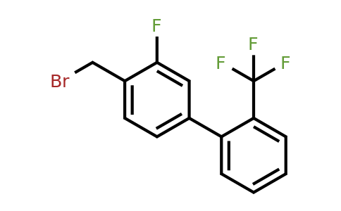 1261467-19-9 | 4-Bromomethyl-3-fluoro-2'-(trifluoromethyl)biphenyl