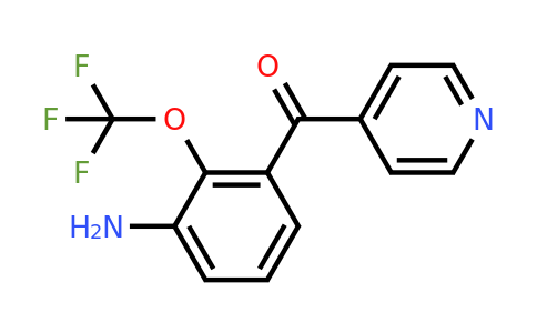 1261467-80-4 | 4-(3-Amino-2-(trifluoromethoxy)benzoyl)pyridine