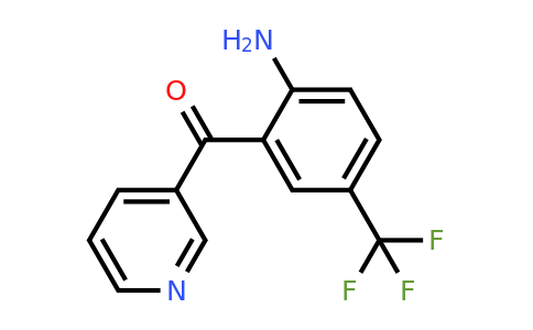 3-(2-Amino-5-(trifluoromethyl)benzoyl)pyridine