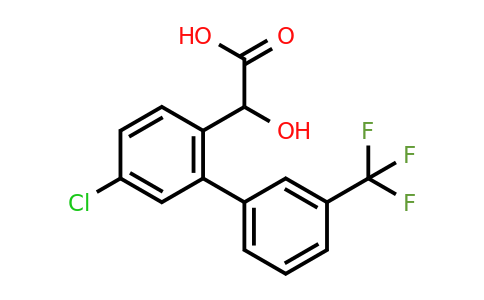 1261467-90-6 | (5-Chloro-3'-(trifluoromethyl)biphenyl-2-yl)-hydroxy-acetic acid
