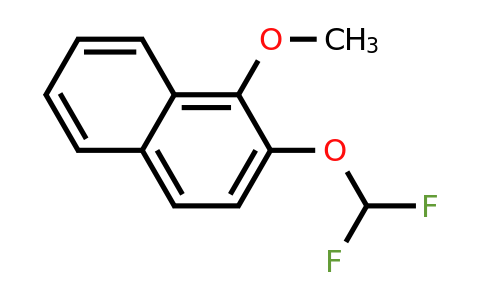 1261468-24-9 | 2-(Difluoromethoxy)-1-methoxynaphthalene