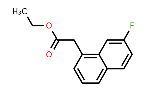 1261468-60-3 | Ethyl 7-fluoronaphthalene-1-acetate