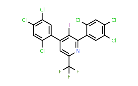 1261468-71-6 | 2,4-Bis(2,4,5-trichlorophenyl)-3-iodo-6-(trifluoromethyl)pyridine