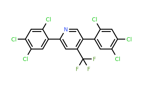 1261468-77-2 | 2,5-Bis(2,4,5-trichlorophenyl)-4-(trifluoromethyl)pyridine