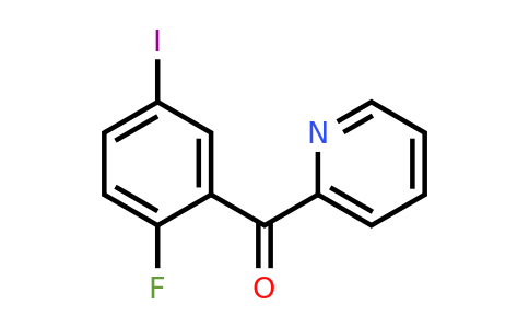 1261468-90-9 | 2-(2-Fluoro-5-iodobenzoyl)pyridine