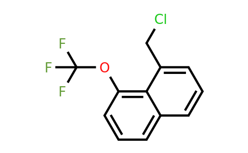 1261469-86-6 | 8-(Chloromethyl)-1-(trifluoromethoxy)naphthalene