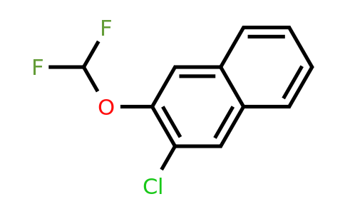 1261469-92-4 | 3-Chloro-2-(difluoromethoxy)naphthalene