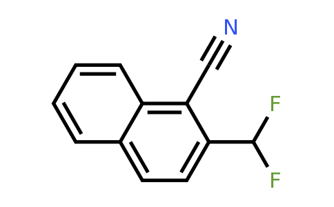 1261469-99-1 | 1-Cyano-2-(difluoromethyl)naphthalene