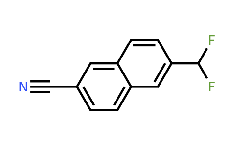 1261470-03-4 | 2-Cyano-6-(difluoromethyl)naphthalene