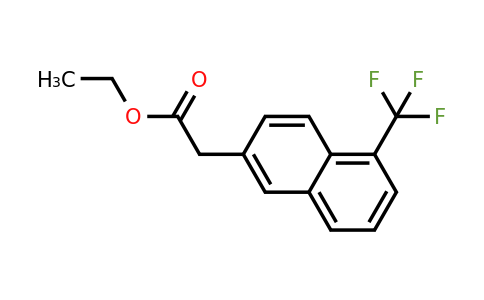 1261470-26-1 | Ethyl 1-(trifluoromethyl)naphthalene-6-acetate