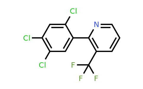 1261470-60-3 | 2-(2,4,5-Trichlorophenyl)-3-(trifluoromethyl)pyridine