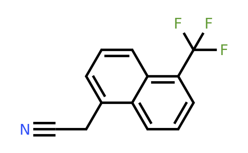 1261471-56-0 | 1-(Trifluoromethyl)naphthalene-5-acetonitrile
