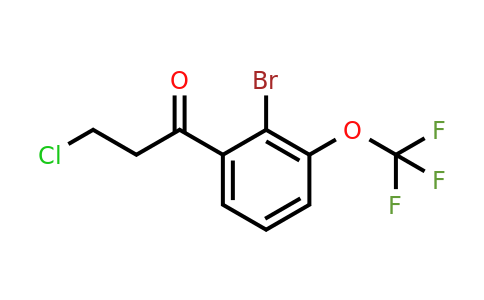 1261473-15-7 | 2'-Bromo-3-chloro-3'-(trifluoromethoxy)propiophenone